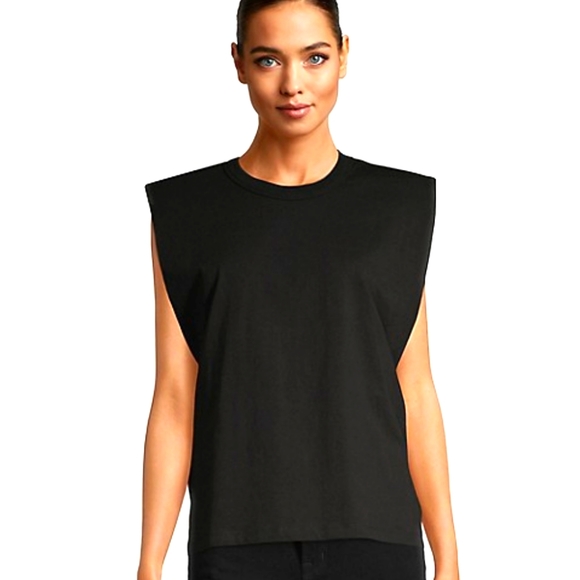 Shoulder Pad Tee - Picture 1 of 4